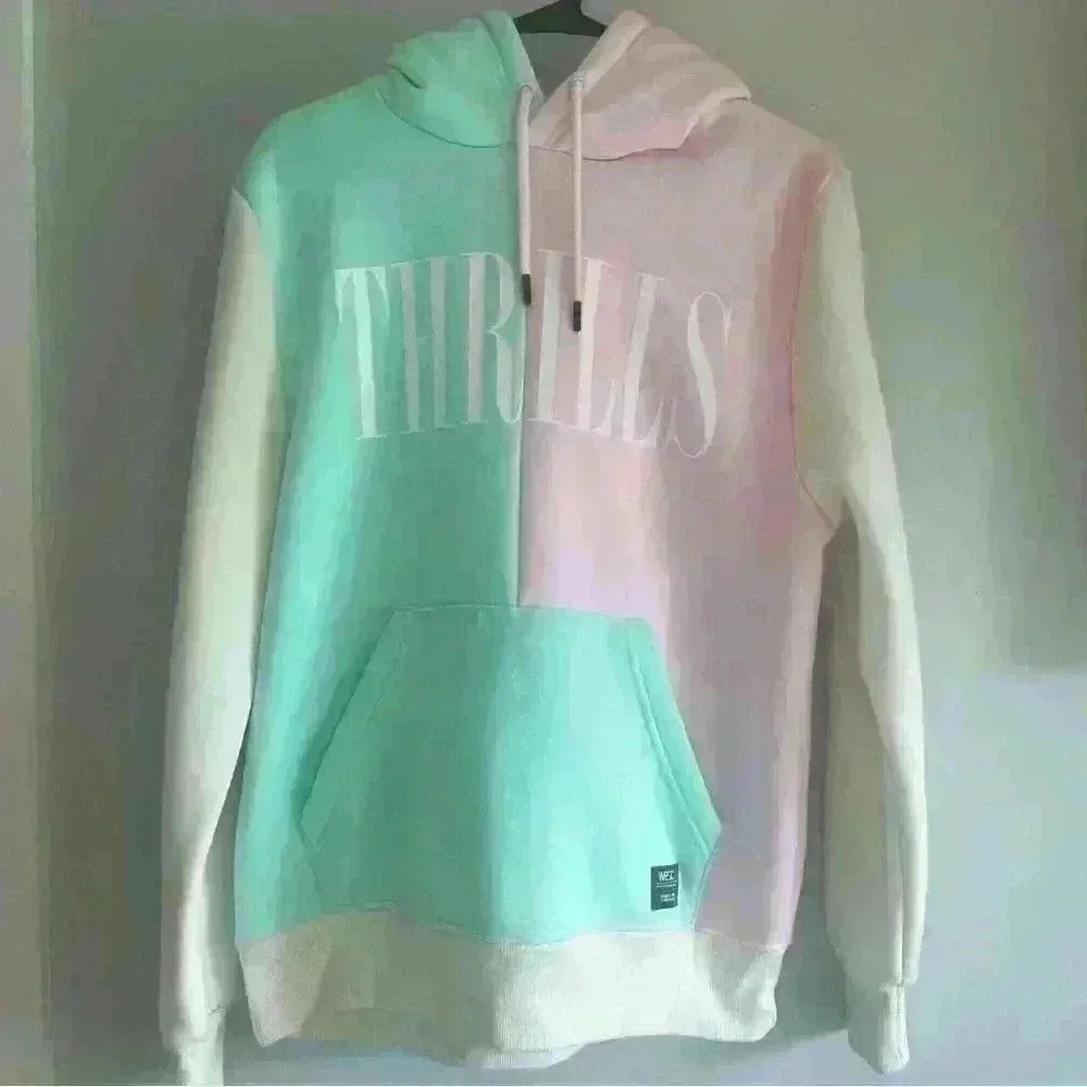 We Are The Superlative Conspiracy WESC Thrills Pastel Hoodie Sweatshirt unisex